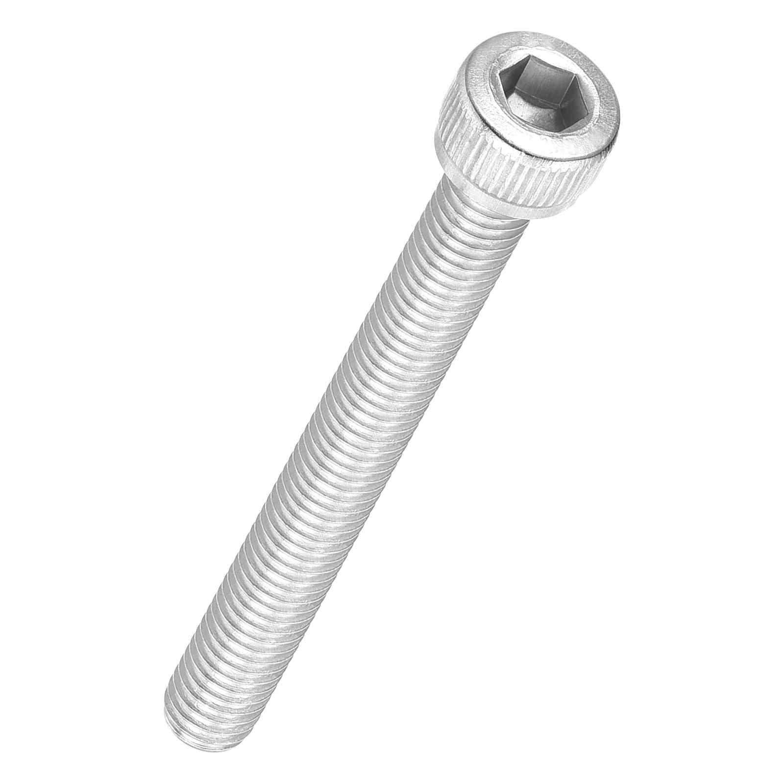Kozelo 20pcs Socket Head Cap Screws - [M5-0.8 x 45mm] 304 Stainless Steel Allen Socket Drive for Electrical Motor 3D Printing Fan Engine Replacement Use, Silver — image 1