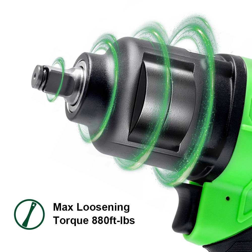 Impact Wrench Wadfow Air Inch Heavy Duty 610nm INDIA Air