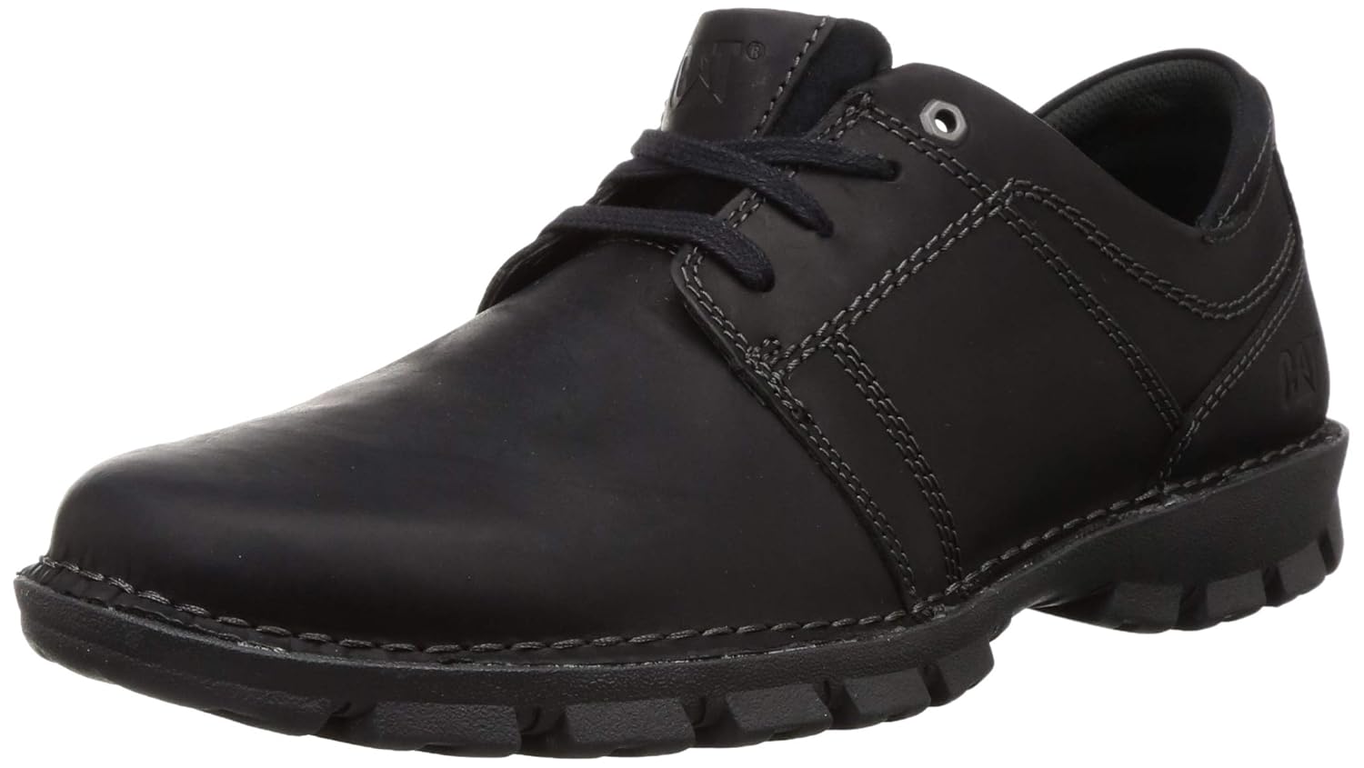 Buy Caterpillar CAT Men Caden Black Leather Sneakers7 UK/India (41EU