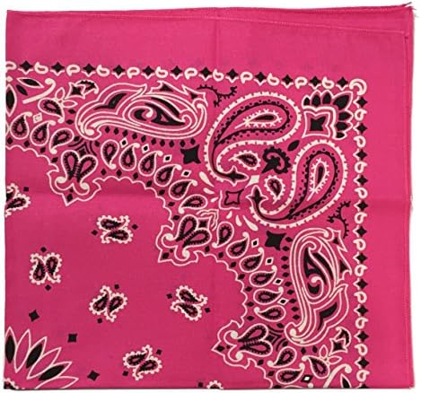 USA Made Military Army Trainmen Paisley 22 (Hot Pink)