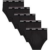 Expertoftio Men's Underwear Briefs Viscose from Bamboo, Moisture Wicking Tagless Underwear for Men Pack Comfort Fly