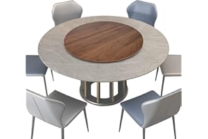 Large Wooden Turntable Lazy Susan, Home Dining Turntable, 32in/36in Wooden Lazy Susan Serving Tray, Wood Dining Table Turntab