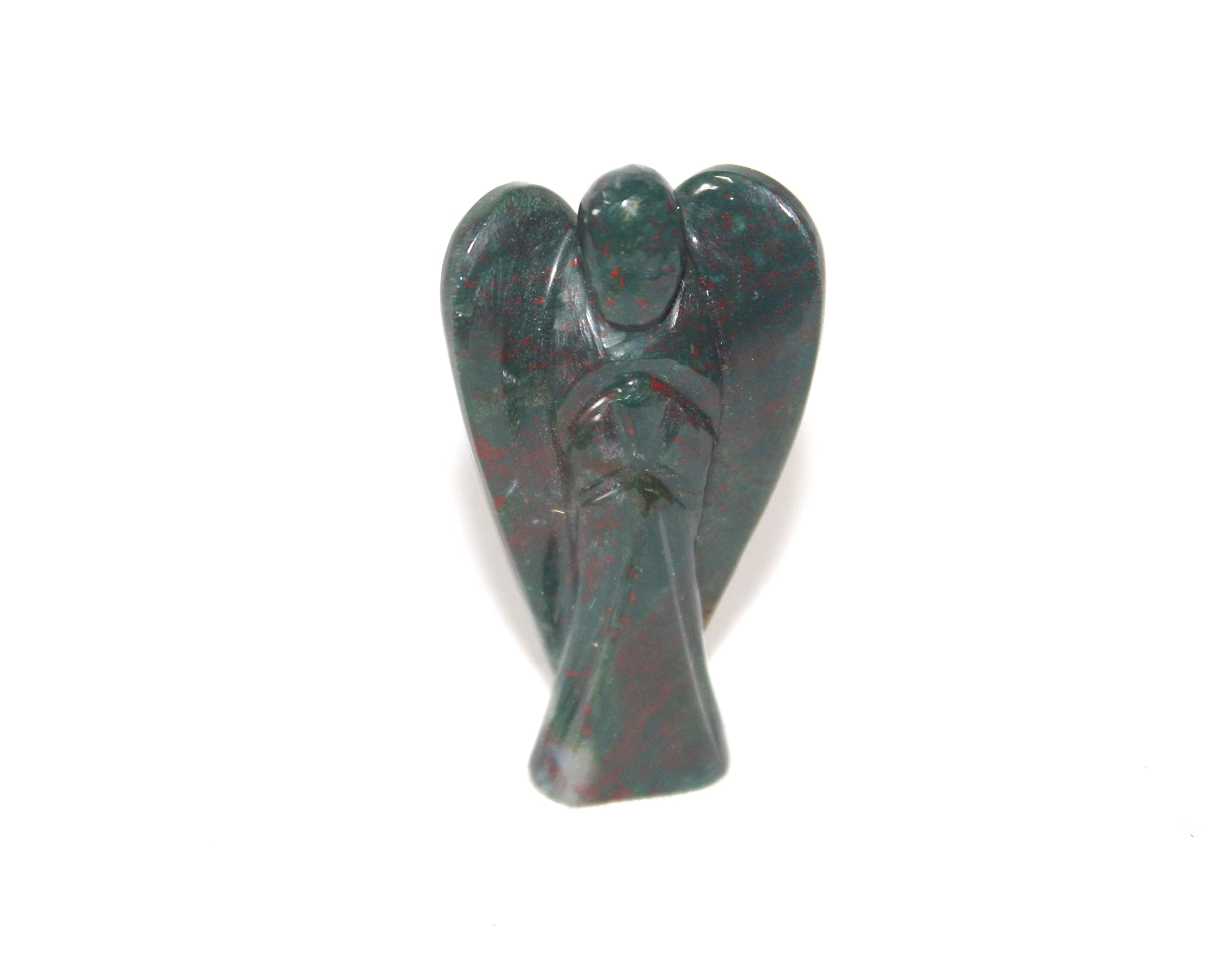 Jet International Bloodstone 2" Angel Gemstone Divine Spiritual 40 Page Crystal Therapy Booklet Gift Archangel Suruel Raphael Raguel Michael Gabriel Remiel Uriel