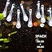 Binval Solar String Light 2-Pack Waterdrop String Lights for Outdoor Patio Lawn Landscape Garden Home Wedding Holiday and Christmas Decorations[19.7feet - 6m - 30LED-White]