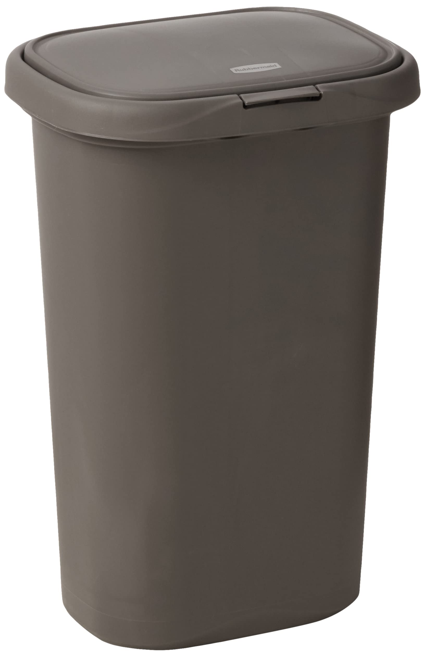 Photo 1 of ***NO LID***

Rubbermaid Spring Top Trash Can with Lid 13 Gallon Gray Plastic Garbage Bin for Home/Kitchen/Office/Garage
