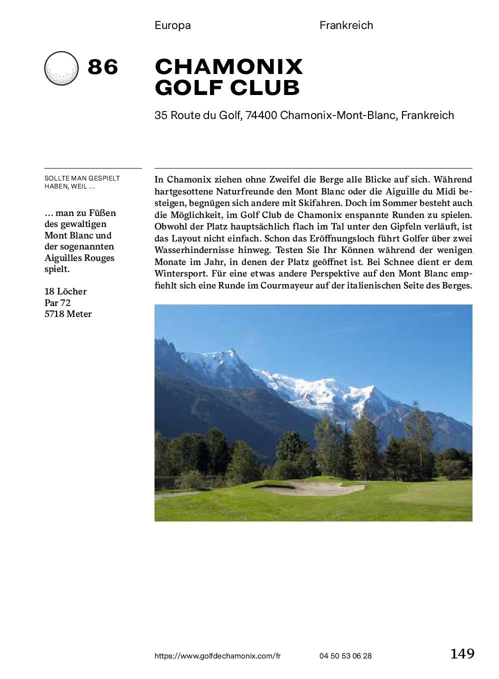 150 Golfplätze, die man gespielt haben muss - Golf Geschenkbuch: Unverzichtbarer Reiseführer und Geschenkband für alle Golfsport-Enthusiasten