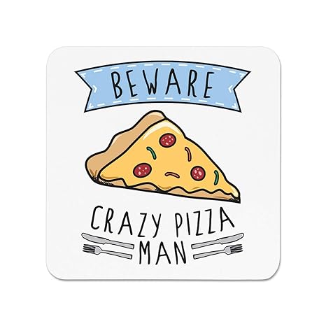 Gift Base Beware Locas Pizza Man Imán Nevera: Amazon.es: Amazon.es