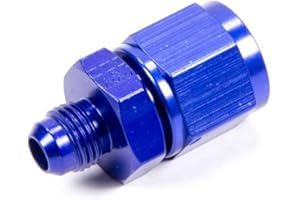 Fragola Fitting, Adapter, Straight, 10 AN Female Swivel to 6 AN Male, Aluminum, Blue Anodized, Each