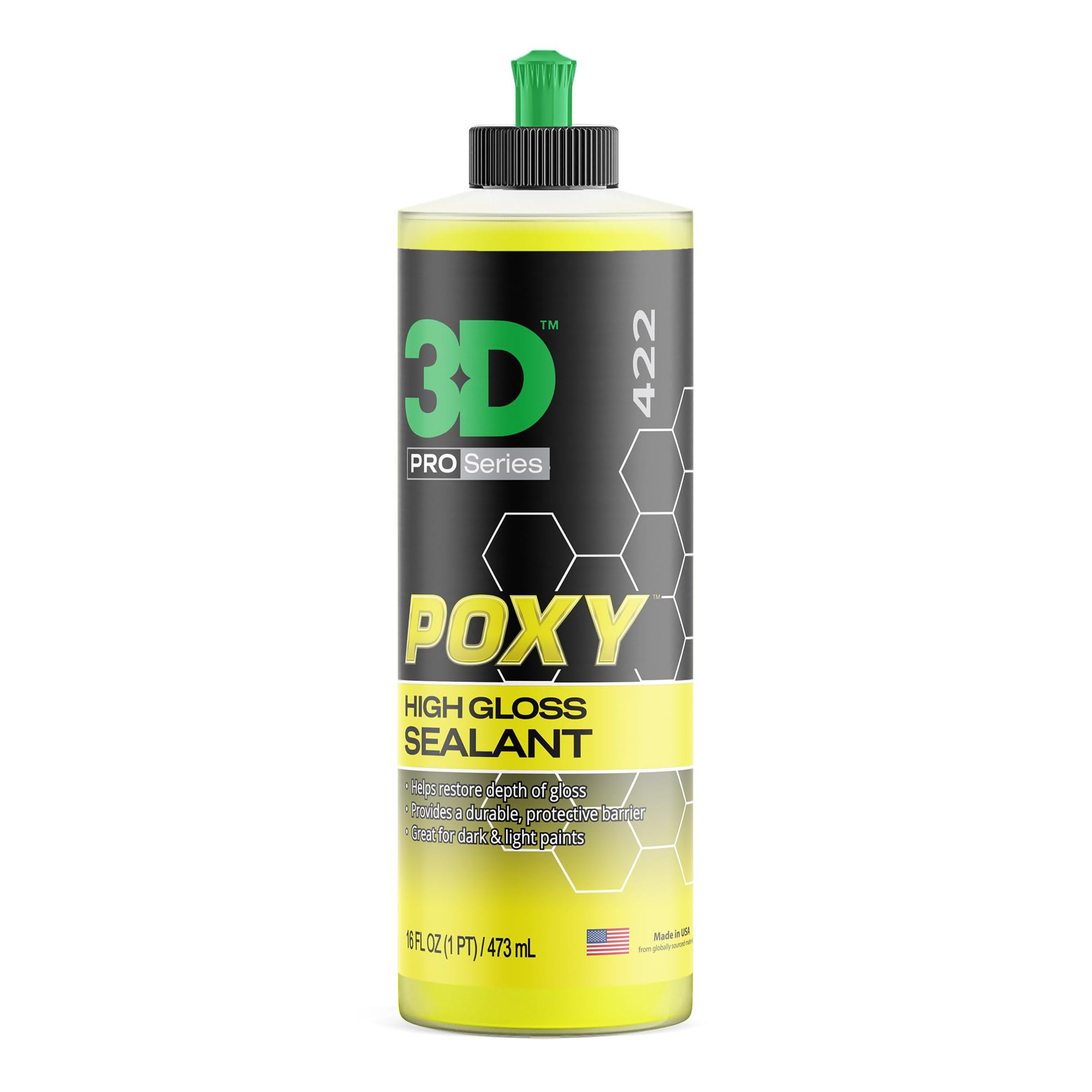 3D HD Poxy - 16oz - Montan Wax & Sealant - Hybrid Paint Protection