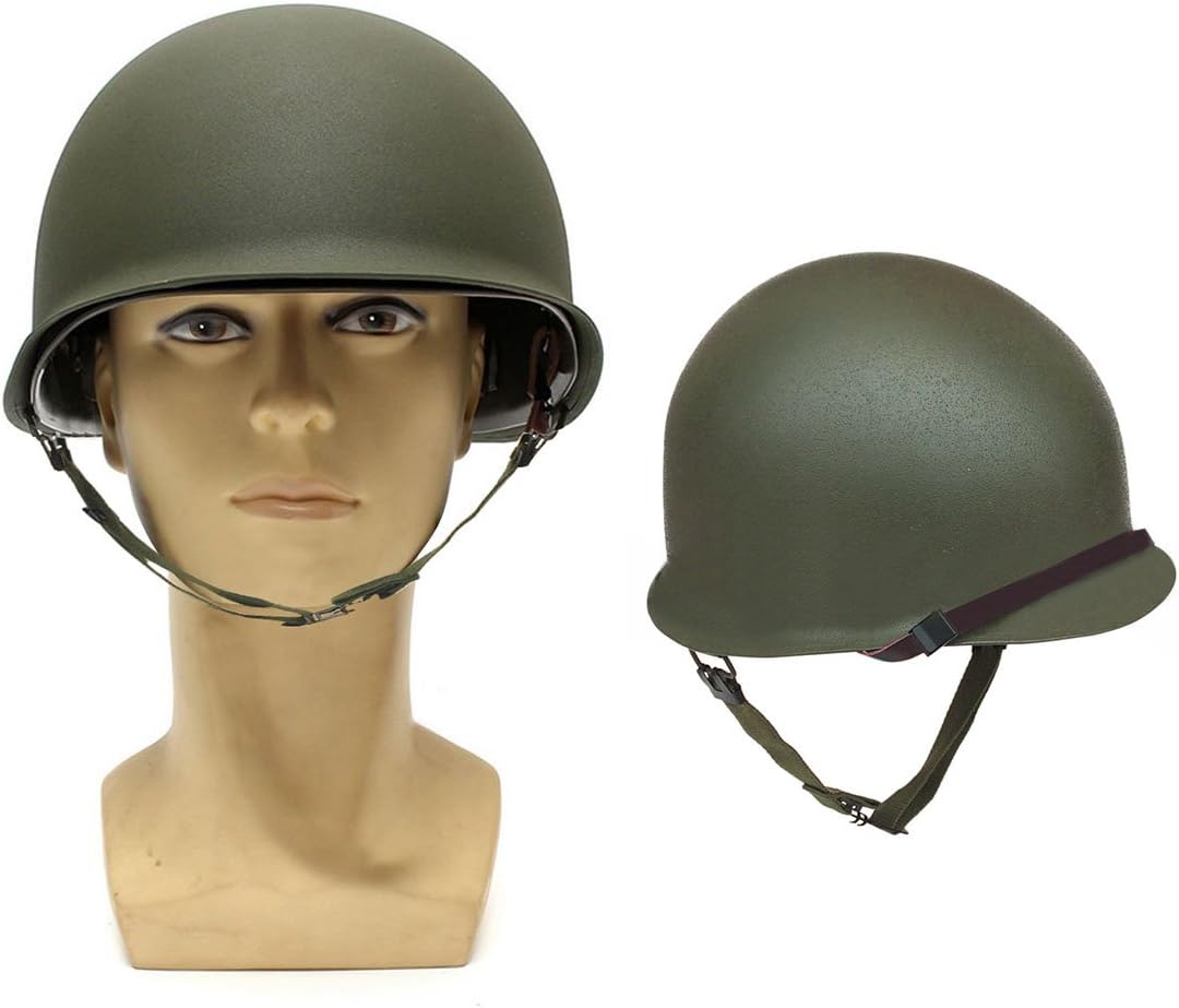 LOPEZ 2016 NEW WW2 Military Steel M1 Helmet Military Tactical Combat