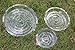PHYEX 18 Pack 6″/8″/10″ Clear Plastic Plant Saucers, Durable Plant Tray for Indoor and Outdoor Plantsthumb 3