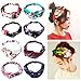 Amandir 8 Pack Headbands for Women Boho Cute Twist Headband Criss Cross Head Wraps Hair Band Bows Accessories