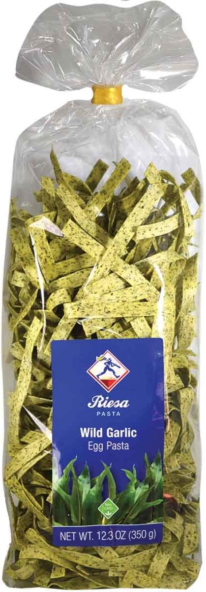 Riesa Egg Pasta in Bag, Wild Garlic, 12.30 Ounce
