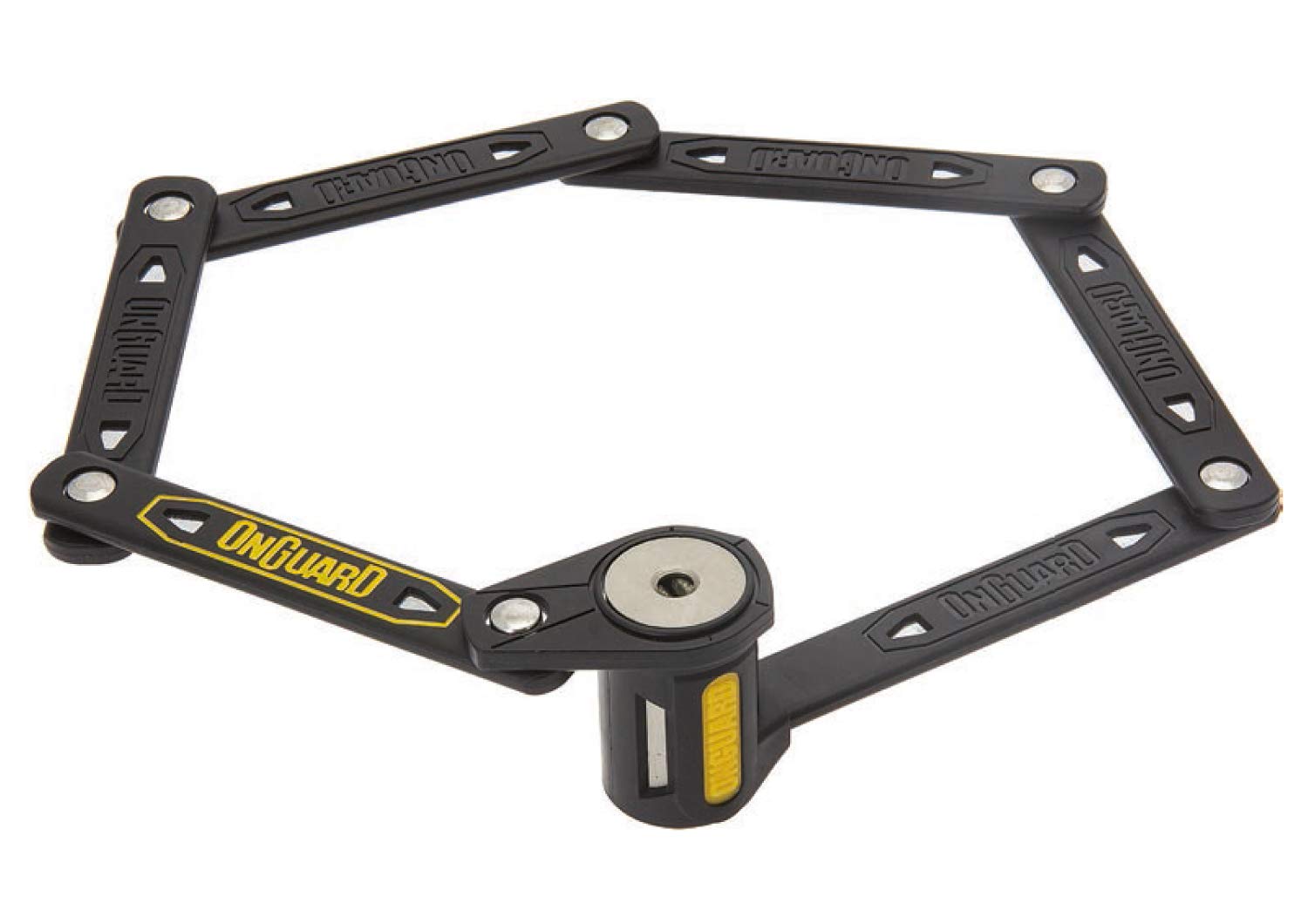 OnGuard K9 8116 Link Plate Folding Lock 75cm, Black