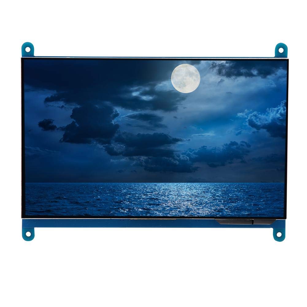 7inch Touch Screen for Raspberry Pi, Full-View IPS Touch Screen 1024600 HD HDMI Display Monitor 5-Po