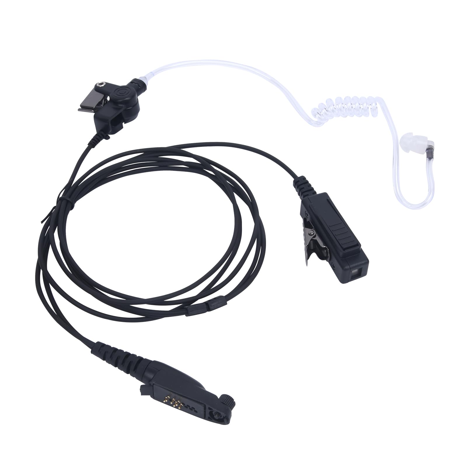 Photo 1 of WODASEN GP328Plus Earpiece Ailunce HD1 HD2 HA1G Walkie Talkie Headset for Motorola EX500 Retevis RT29 RT47 RT47V RT48 RB23 RB46 RT82 RT83 RT87 NR30 Radio Acoustic Tube Ear Piece with PTT Mic