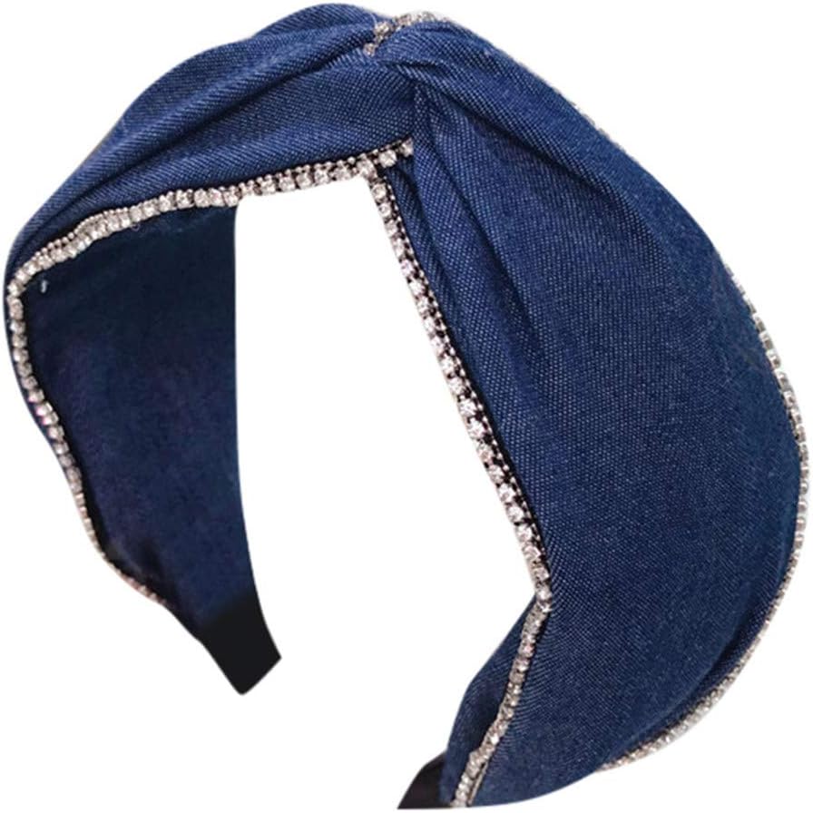 Rifuli Women's Elegant Headband Comfortable Fabric Hairband Stretchy Head Wrap Hair Band Accessories 1PC