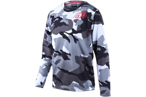 Troy Lee Designs Cycling MTB Bicycle Mountain Bike Jersey Shirt for Men, Flowline LS