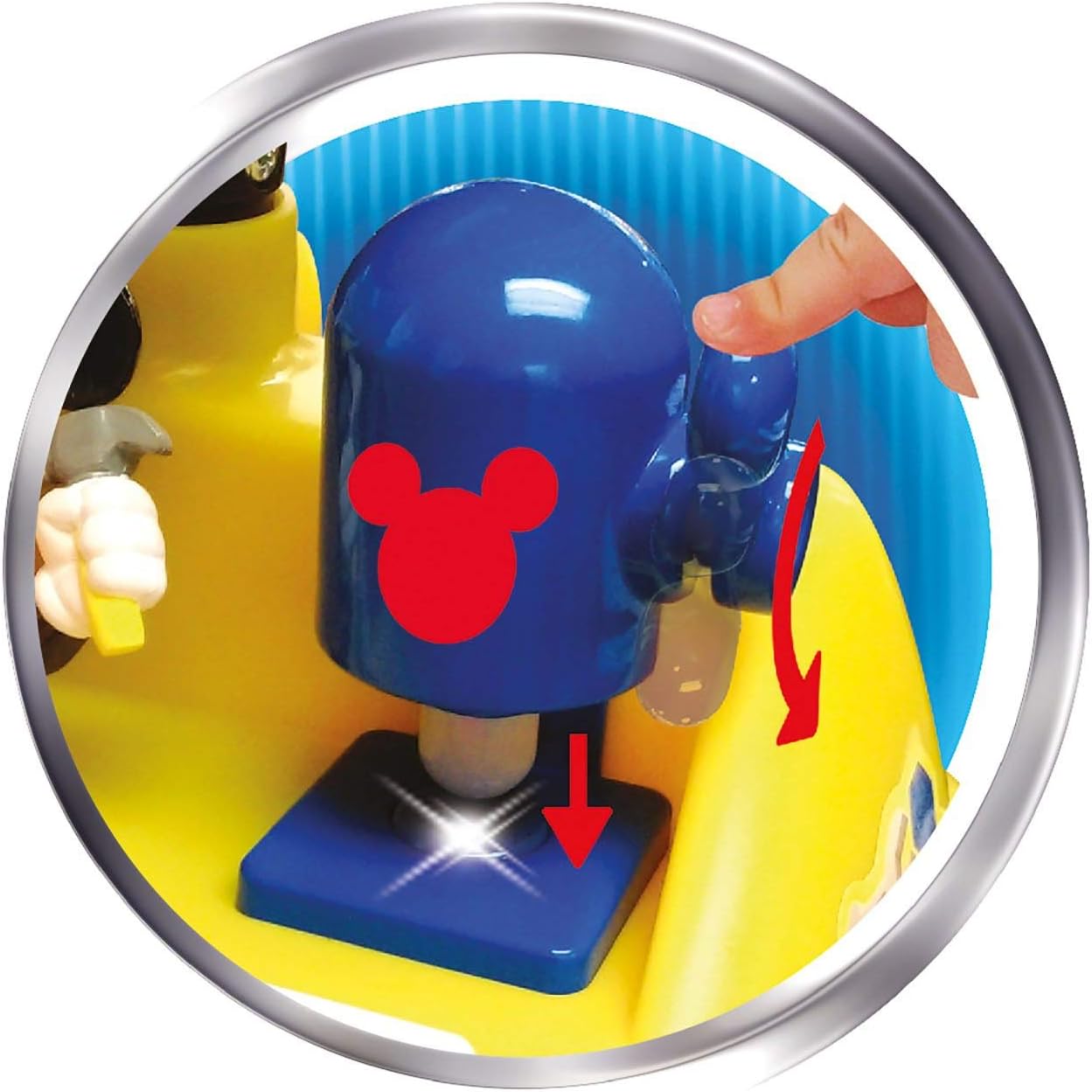 Amazon Kdl Kiddieland ディズニー ジュニア ミッキーマウス アクティビティ ライドオン 手押し車 プルトイ おもちゃ