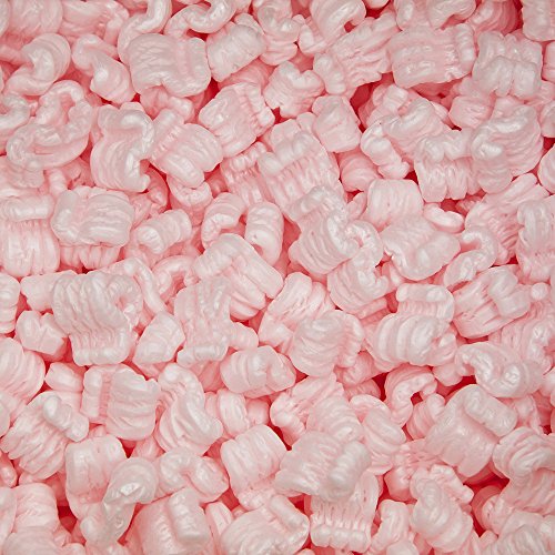 TOTALPACK Bulk Packing Peanuts - Shipping Peanuts Keep Packaging Safe - Pink Anti-Static Polystyrene Packing Peanuts are Better Than Styrofoam Peanuts - Packing Supplies Loose Fill 4 Cubic feet