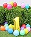 Large Shiny Gold Mylar Foil 40 Inch Number 1 Balloon by PartyPlace, 1st Birthday Decorations foil balloon for wonderful party decor
