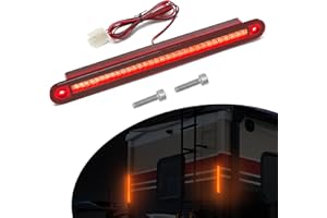 Alpha Rider For Winnebago Navion View Tour RV Camper 12" ATC LED Stop Brake Light Replaces 151076-01-000,Water Resistant & Hi