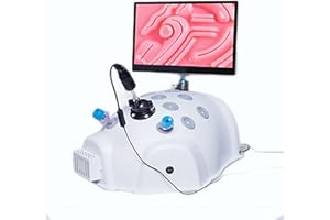 RISELY Surgical Skill Trainer, Abdominal Cavity Practice Simulator with 5 Training Module and 11in Rotation Screen, 12 Bionic Chest and Abdomen Training Bodies, for Medical Student