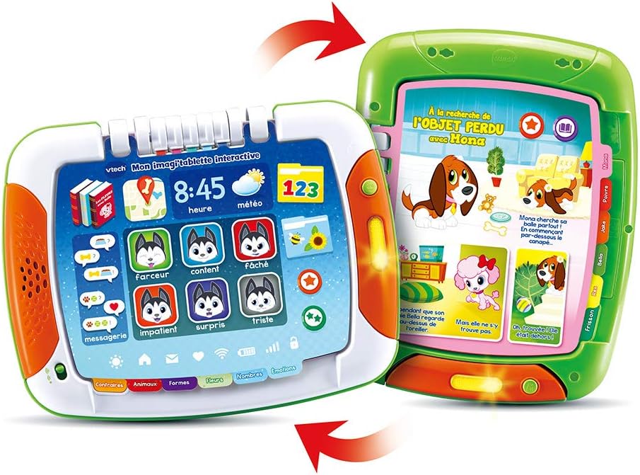 VTech - My Imagi'tablet Interactive - Baby Tablet, Interactive Toy/Toy 2-5 Years - French Version