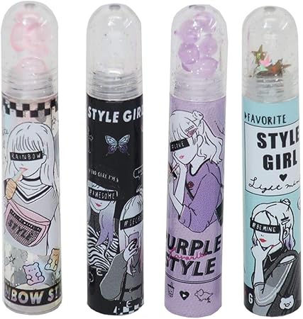 Amazon Co Jp 鉛筆キャップ えんぴつカバー 4本セット 女の子向け スタイルガール おもちゃ