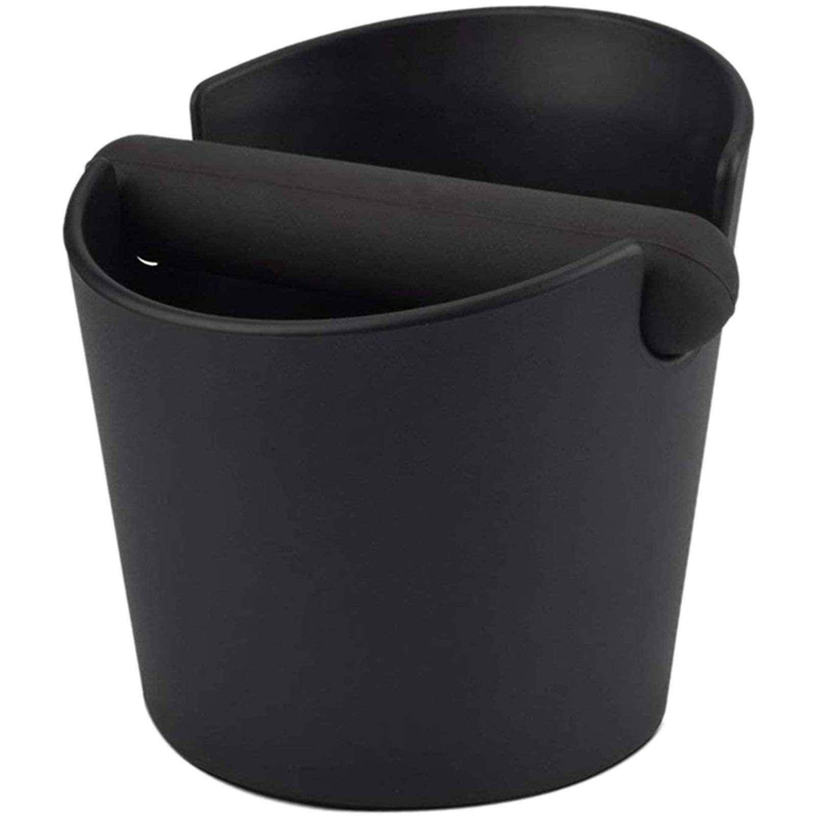 AILELAN Coffee Knock Box, 4.8 Inch Shock-Absorbent Durable Barista Style Espresso Knock Box with Removable Knock Bar and Non-Slip Base(Round)