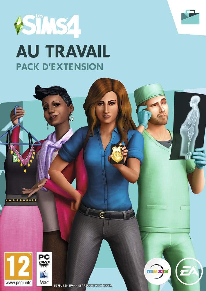 De Sims 4 Aan Het Werk Add On Pc Dvd Amazon Nl
