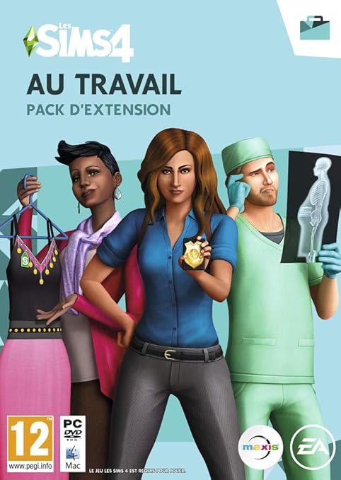 Amazon Com Sims 4 Au Travail Pc Cd Computers Accessories