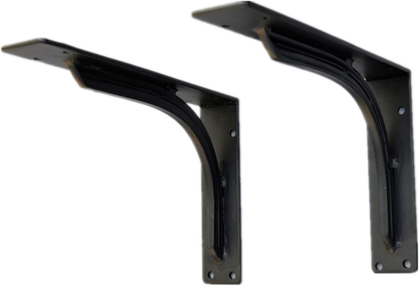 2Pcs Shelf Brackets Thickened Lshaped Triangle Bracket