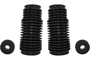 HAWK BROTHER Tie Rod End Boot, Rack and Pinion Bellows Kit Compatible with BMW 323i 325i 328i 330i M3 Z4 32131094933 32131096465