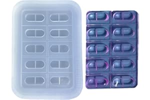 ZHOUSUFEN Medicines Shape Mold Easy to Clean Silicone Mold Versatile Full Version Drugs Pellet Mould Tablet Casting Molds