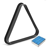 MoyanSuper Plastic Pool Ball Rack Billiard Ball Triangle Rack, Pool Table Ball Holder Positioning Rack,2-1/4" Pool Ball Rack