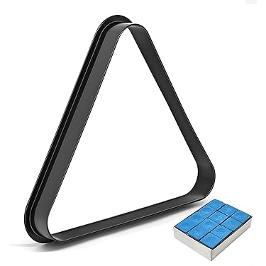 Durable Billiard Triangle Rack 9 Balls Fixing Holds