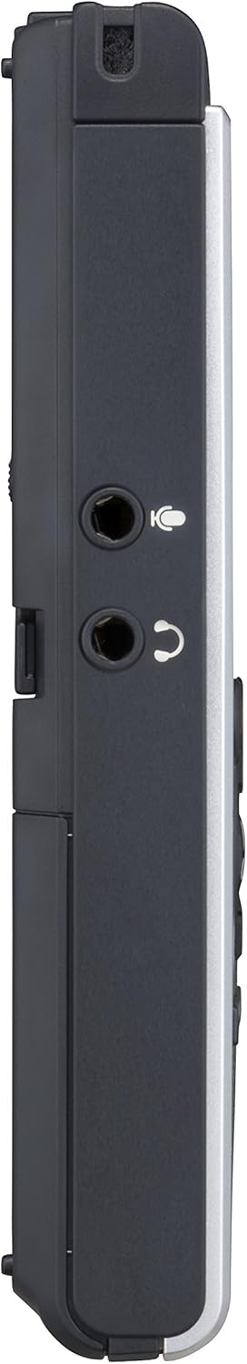 OM Digital Solutions Voice Recorder WS-852 with 4GB, Automatic Mic Adjustment, Simple Mode, SILVER (V415121SU000): Electronics
