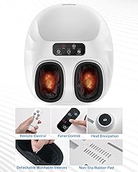 RENPHO Foot Massager Machine, 2025 Shiatsu Foot