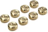 Patas De Espiga Para Altavoces - Juego De 8 Bases De Acero CNC, 16 Mm, Antideslizantes