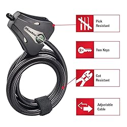 Master Lock Black Python Bike Lock with