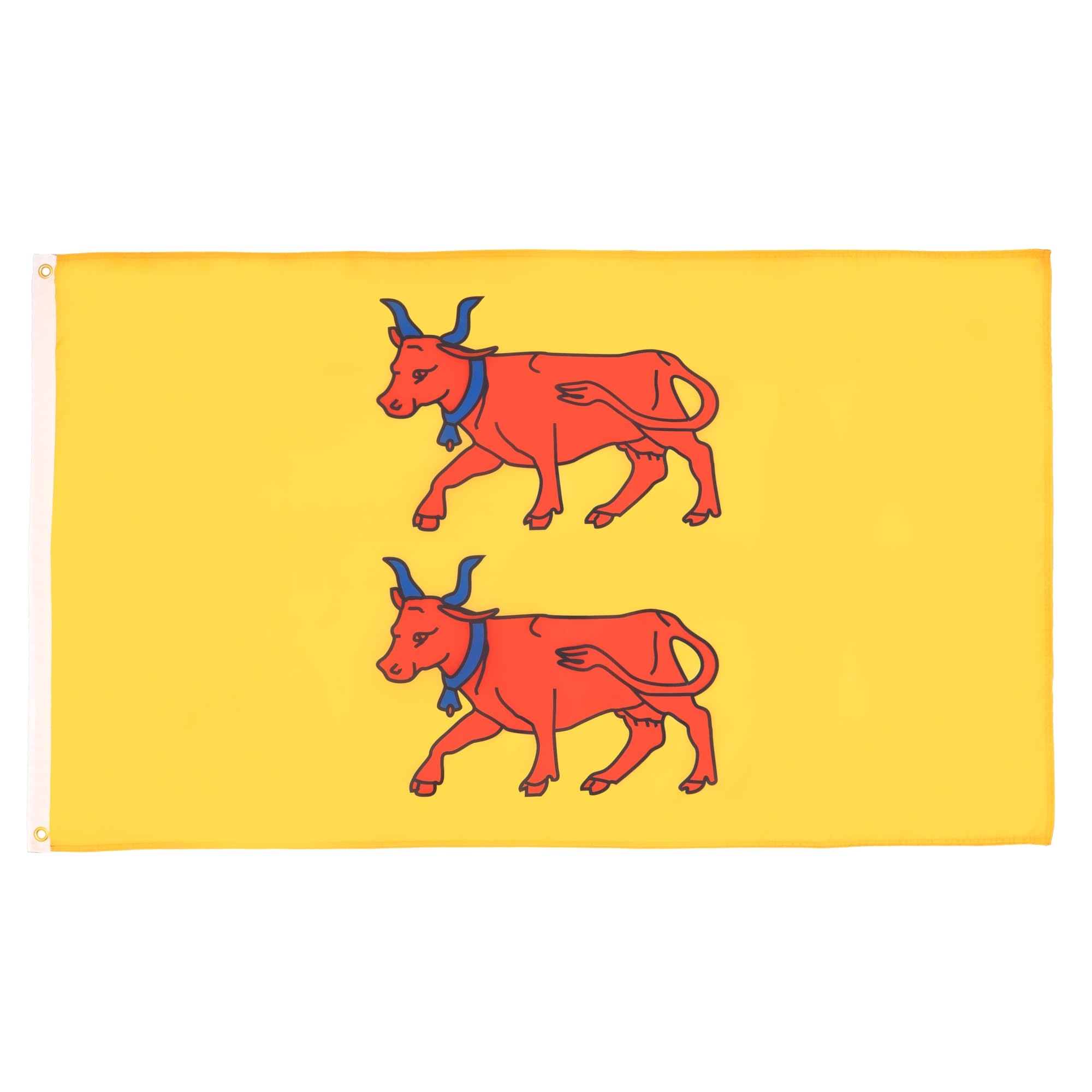 AZ FLAG - French Province Of Bearn Flag - 3x5 Ft - 100D Polyester France Province Banner with Two Metal Grommets - Fade Resistant - Vivid Colors - 3' x 5' Feet - 150x90 Cm — image 1