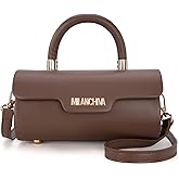 Milan Chiva Small Purses for Women Designer Mini Top Handle Purse Cute Handbags Barrel Shape Purse | Small, Designer, Mini, Cute