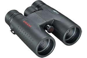 Tasco ES10X42 Essentials Binoculars, 10x42mm, Roof Prism Mc, Black