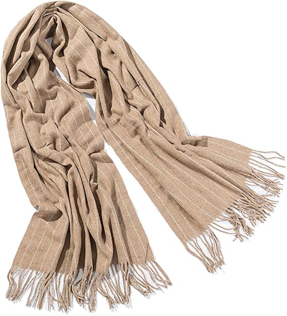 Amazon Cozoen 大判 マフラー メンズ 大判ストール ストライプ 厚手 大きいサイズ なめらか起毛 防寒 オシャレ ストール 男女兼用 リスマスプレゼント 6色 ストール マフラー 通販