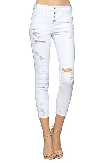 vervet white jeans