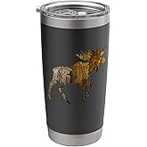 Wildlife Moose Tumbler Coffee Mug Stainless Steel Insulated Tumbler