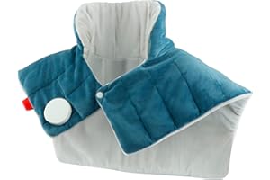 Comfytemp Heating Pad for Neck and Shoulders and Back, 2.6lb Weighted Electric Heat Pad for Pain Relief, Christmas Gifts for Women Men Mom Dad, Large FSA Eligible Heated Wrap, 9 Heat Settings&11 Timer