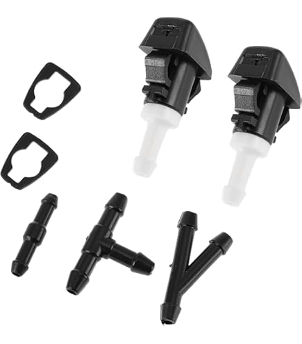 B　1225 Genuine OEM 98630-3J000 Windshield Washer Nozzle 2pcs set