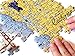 Hennessy Puzzles California Map Jigsaw Puzzle - 1000 Piece - Map of The State of California with Beautifully Illustrated Artwork Made in The USA with Recycled Materials
